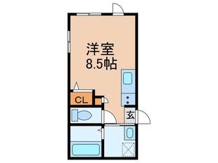 ノア名駅南の物件間取画像